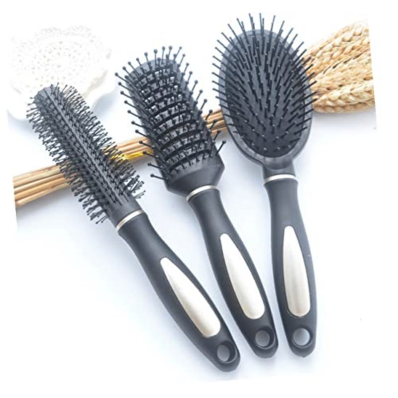3pcs Massage Comb Curly Hair Brush Smoothing Brush Hair Styling Accessories for Scalp Massager - Image 4