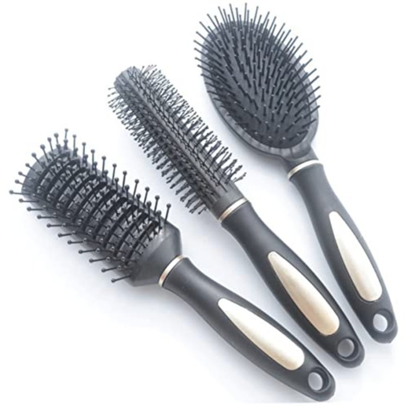 3pcs Massage Comb Curly Hair Brush Smoothing Brush Hair Styling Accessories for Scalp Massager - Image 1
