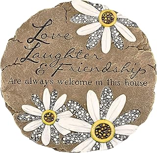Carson 97783 Daisy Stepping Stone, White - Image 1