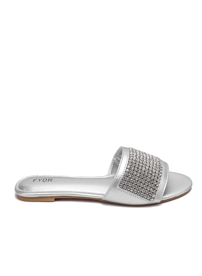 Diamante Embellished Slide MY 247