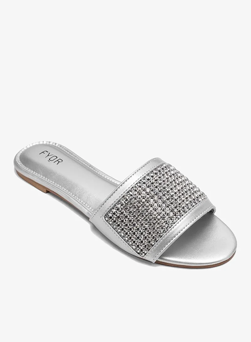 FYOR Diamante Embellished Slide MY 247