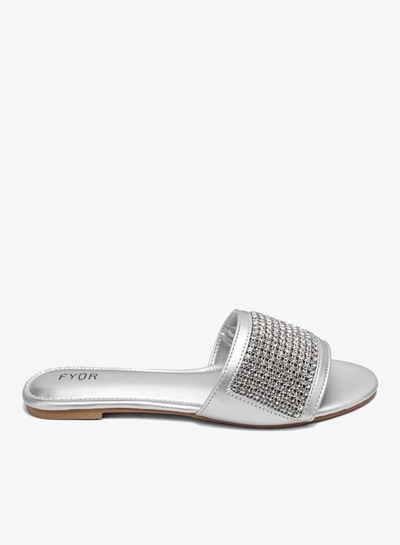 FYOR Diamante Embellished Slide MY 247 - Image 1