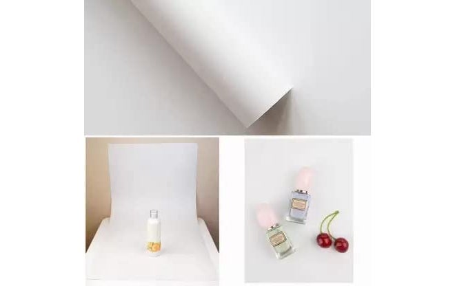 Smiledrive Photography Background Sheets - Backdrop Sheets 60 x 120 cm Waterproof Wrinklefree PVC Material (White) - Image 3