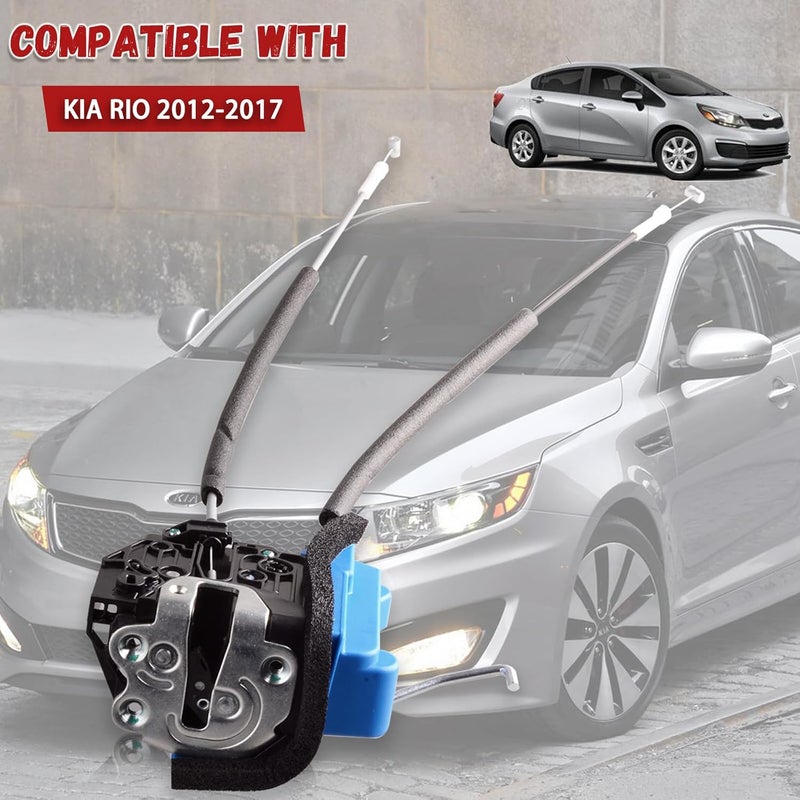 Predep Rear Passenger Side Door Lock Actuator for Kia Rio 2012-2017 - Image 3