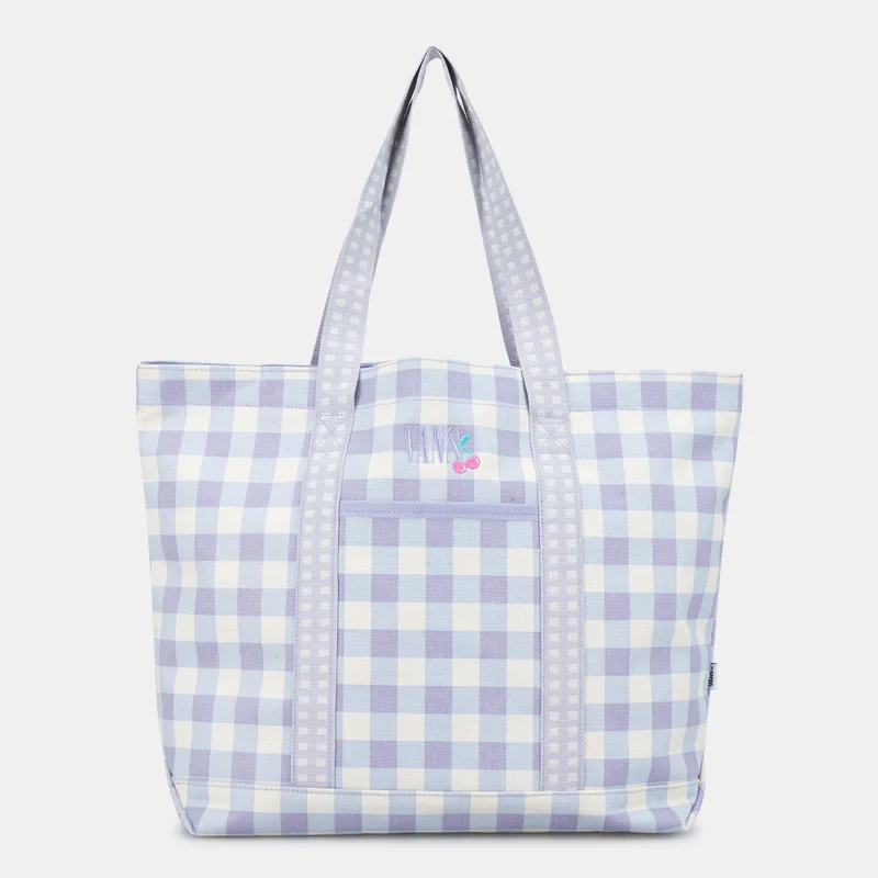 VANS Women's Mixed Up Gingham Tote Bag