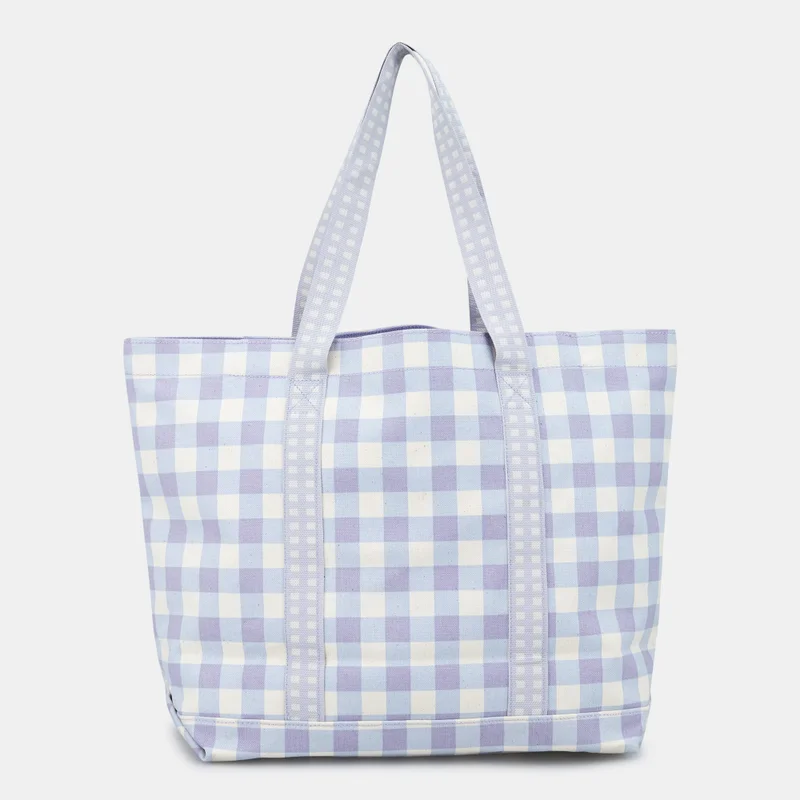 VANS Women's Mixed Up Gingham Tote Bag