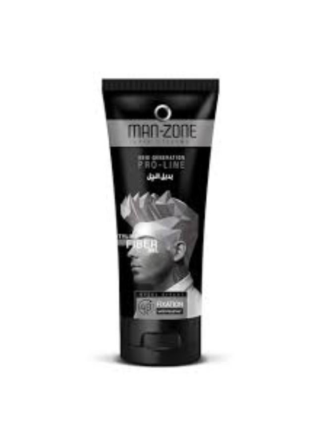 Man Zone Steel Effect Fiber Hair Gel 9 - 125ml