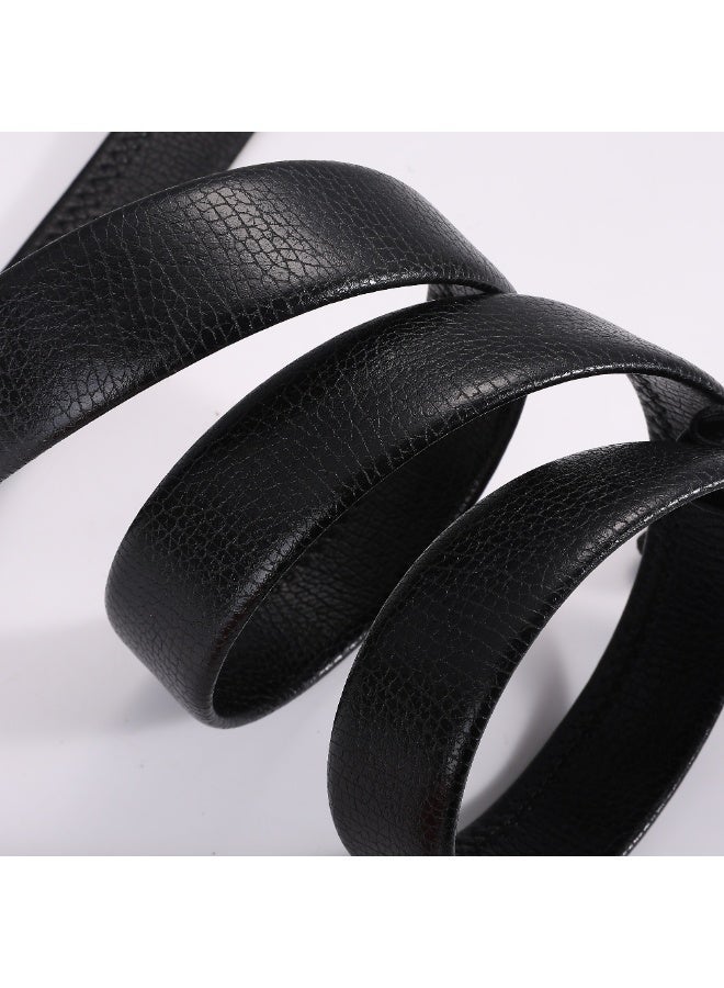leather dress belts for men,utomatic Buckle ,with Gift Box - Classic Business Style - Image 2