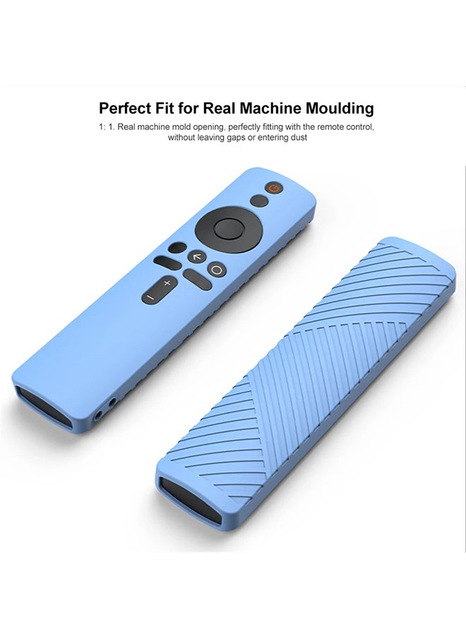 O Ozone Silicone Remote Control Protective Cover for Xiaomi Mi Box S/4X Mi TV Stick Smart Tv Box Controller Remote Skin Sleeve Shockproof Protector- Red  - Image 3