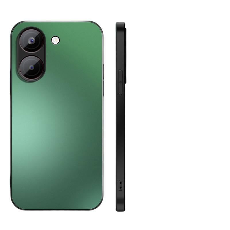 MS Acrylic Protective Case for Redmi Turbo 4 with Drop Protection and Anti-Fingerprint plus Shockproof plus Matte Finish plus Solid Color in Green - Image 1