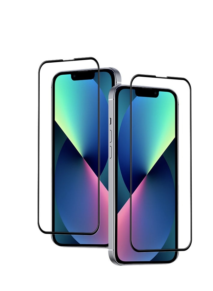glassology iPhone 14 Plus 6.7 Inch Ultra Slim Case, Soft TPU Material with 4 Corners Bumper, Shockproof Protection Anti-Scratch Anti-Drop Clear TPU Clear Case with Tempered Glass screen protector  - Image 3