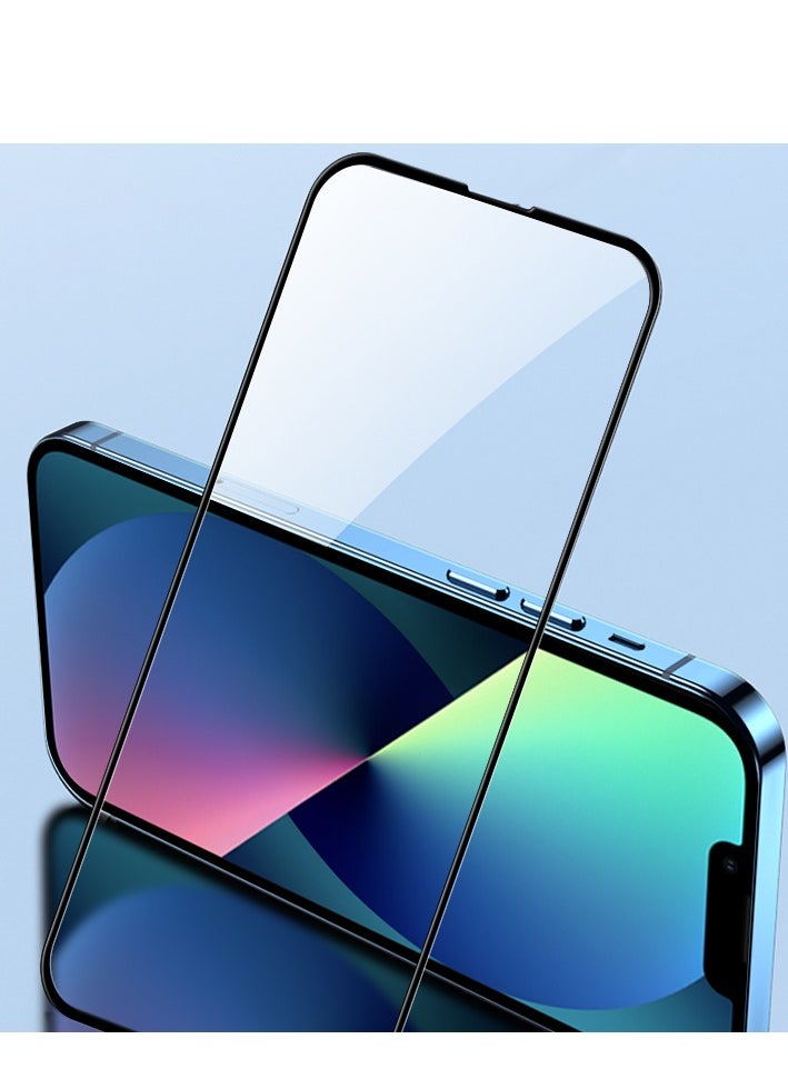 glassology iPhone 14 Plus 6.7 Inch Ultra Slim Case, Soft TPU Material with 4 Corners Bumper, Shockproof Protection Anti-Scratch Anti-Drop Clear TPU Clear Case with Tempered Glass screen protector  - Image 1