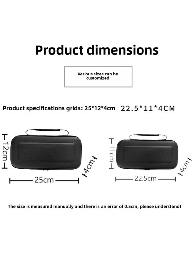 Switch/oled Storage Bag Ns Lite Game Accessories Hard Shell Protective Bag NS NX Host Handbag-Product Color:Red-Model:25*12*4cm - Image 2