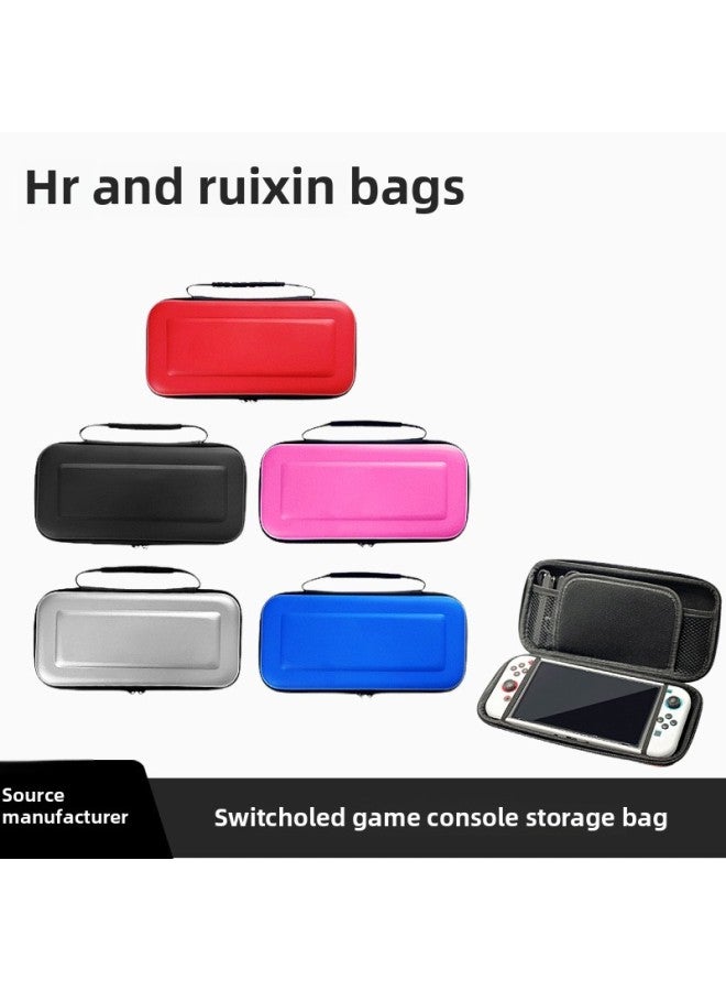 Switch/oled Storage Bag Ns Lite Game Accessories Hard Shell Protective Bag NS NX Host Handbag-Product Color:Red-Model:25*12*4cm - Image 1