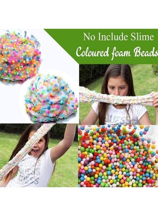 Slime Kit for Kids - Stress Relief Toy, Boys Girls Art Craft, Crystal Clear Slime, Glitter, Fruit Slices, Fishbowl Beads Girls Toys Gifts for Kids Age 6+ Year Old - view 5