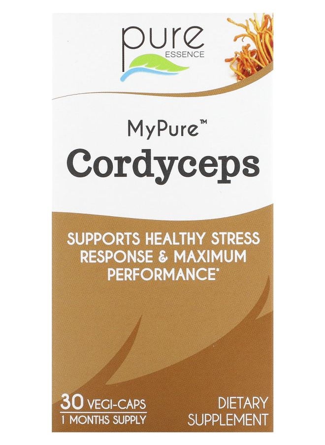 Pure Essence MyPure Cordyceps 30 Vegi-Caps 