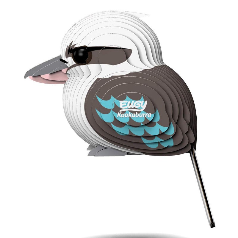 Eugy Kookaburra 3D Puzzle  27 Piece Eco-Friendly Educational Toy Puzzles for Boys  Girls & Kids Ages 6+ - Image 3