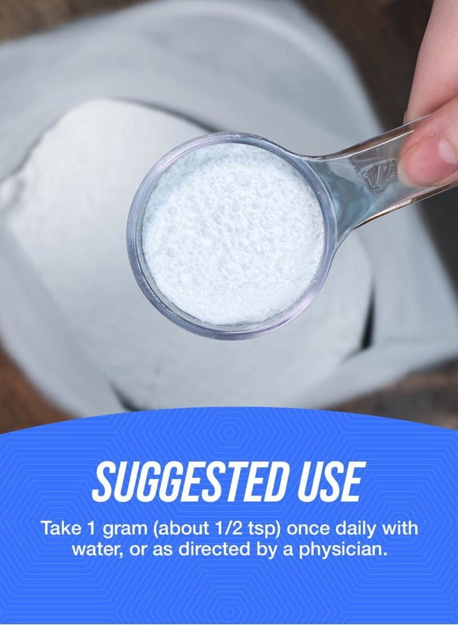 BulkSupplements .com مسحوق هيدروكسيد المغنيسيوم - مكمل هيدروكسيد المغنيسيوم - درجة غذائية وخالي من الغلوتين، 1 جرام لكل حصة، 500 جرام (1.1 رطل) (عبوة من 1) - Image 4