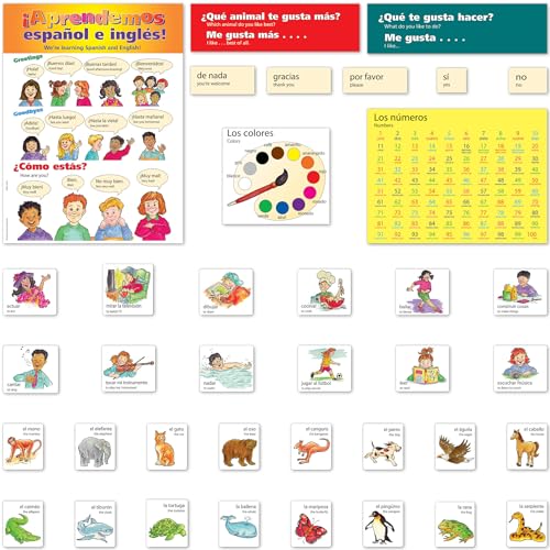 Teacher Created Resources Spanish Bulletin Board (TCR4400) - Image 1