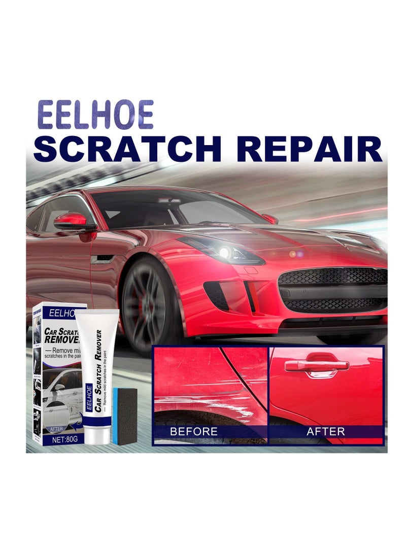 Car Scratch Remover for Paint Scratch Repair Polishing Wax 80g - Image 3