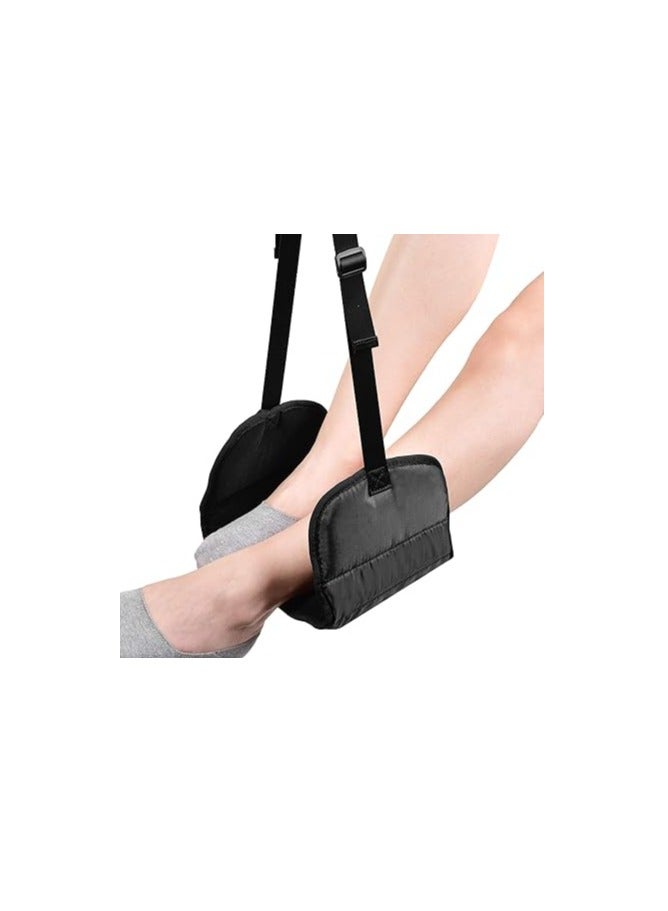 BESKAR BESKAR Airplane Footrest Made with Premium Memory Foam - Airplane Travel Foot Hammock, No Clashing Foot Hammock & Portable Plane Leg Rest, Provides Relaxation and Comfortable for Long Flight  - Image 1