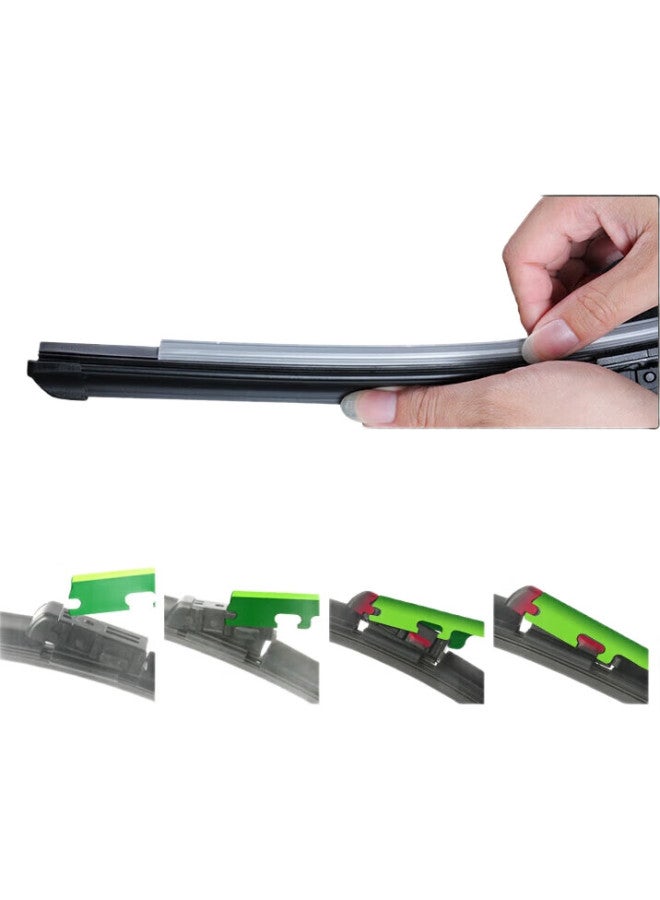 YITU Chery Tiggo 8 Plus/ Kunpeng E+/Pro Windshield Wipers, Original Size Rubber Strips, 1 Pair - Image 1