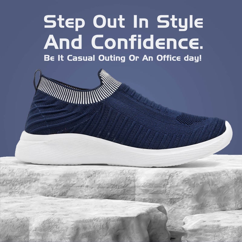 Face Navy Sneakers for Men - Image 4