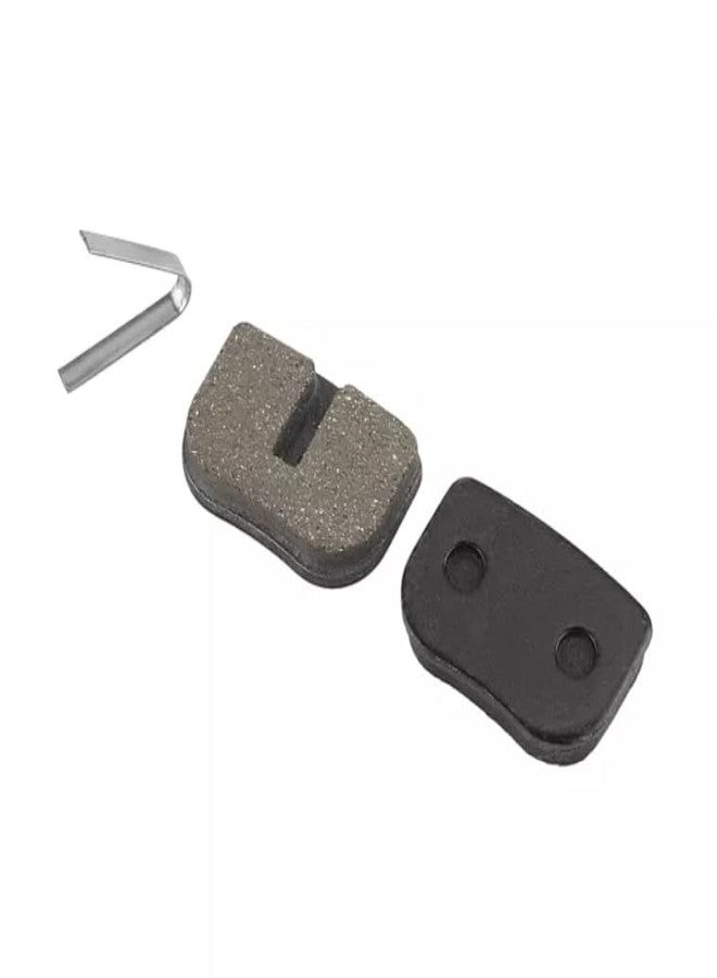 FASTPED Cycle Resin Disc Brake Pads for Mountain/Road Bike Bicycle 1 Set (Black) One Pair of Cycling Mountain Road Bicycle Bike Disc Brake Pads Compact, Lightweight and Durable, for Bicycle 1 Pair - Image 1