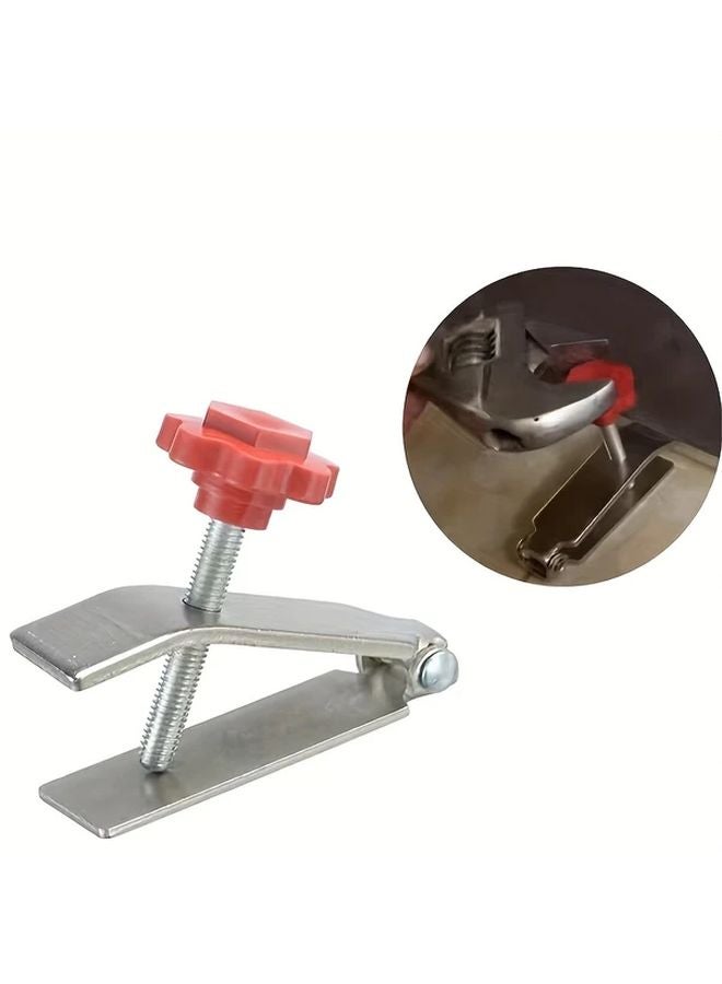 1pc Heavy Duty Manual Tile Leveling Tool Adjustable Lever Mechanism Sturdy Metal - Image 3