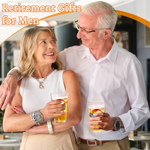Futtumy Retirement Gifts for Men 2026, Every Sip Tastes Like It's Not My Problem Anymore Retired 2026 Beer Glass for Men, Funny Retirement Gift for Him, Mens Retired Gifts - Image 3