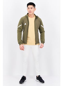 Men Sportswear Fit Long Sleeve Outdoor Jacket, Olive - pzsku/ZEB55E89F9B0260191056Z/45/_/1738161474/27255a46-239b-45eb-8917-161ca2b0e9ad