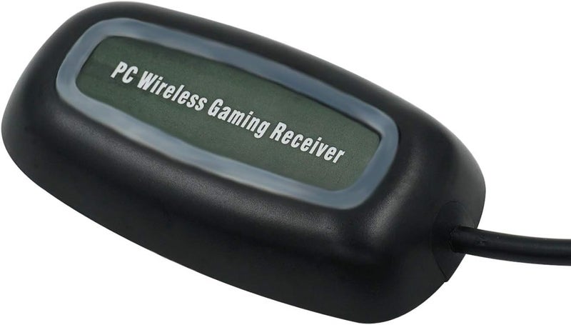 Mcbazel Wireless USB 2.0 Gaming Receiver Adapter for Microsoft Xbox 360 Desktop PC Laptop Gaming - Black - Image 3