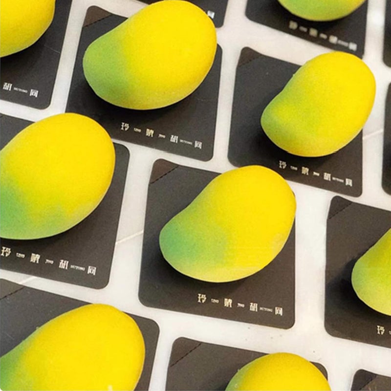 OCPO KITCHEN Mango Silicone Mold for Baking Mousse Cake, Fruit French Dessert, Pastry, Chocolate, Ice Cream, Cake Decoration Mold, 3D Mango Shape (10-Cavity) - Image 4