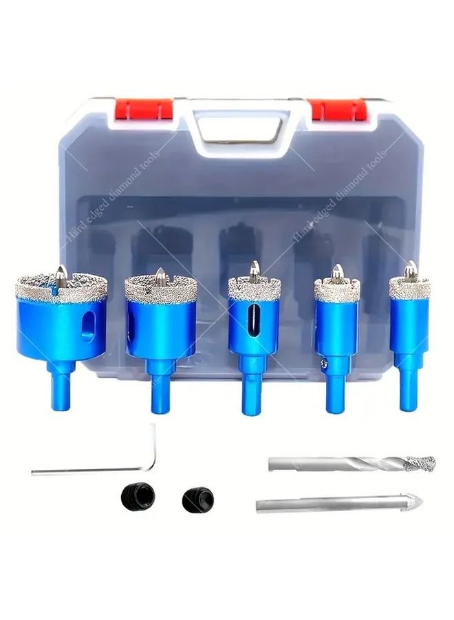 5Pcs Diamond Coated Hole Opener Set 18 20 25 35 45mm For Tile Ceramic Glass Granite - Image 2