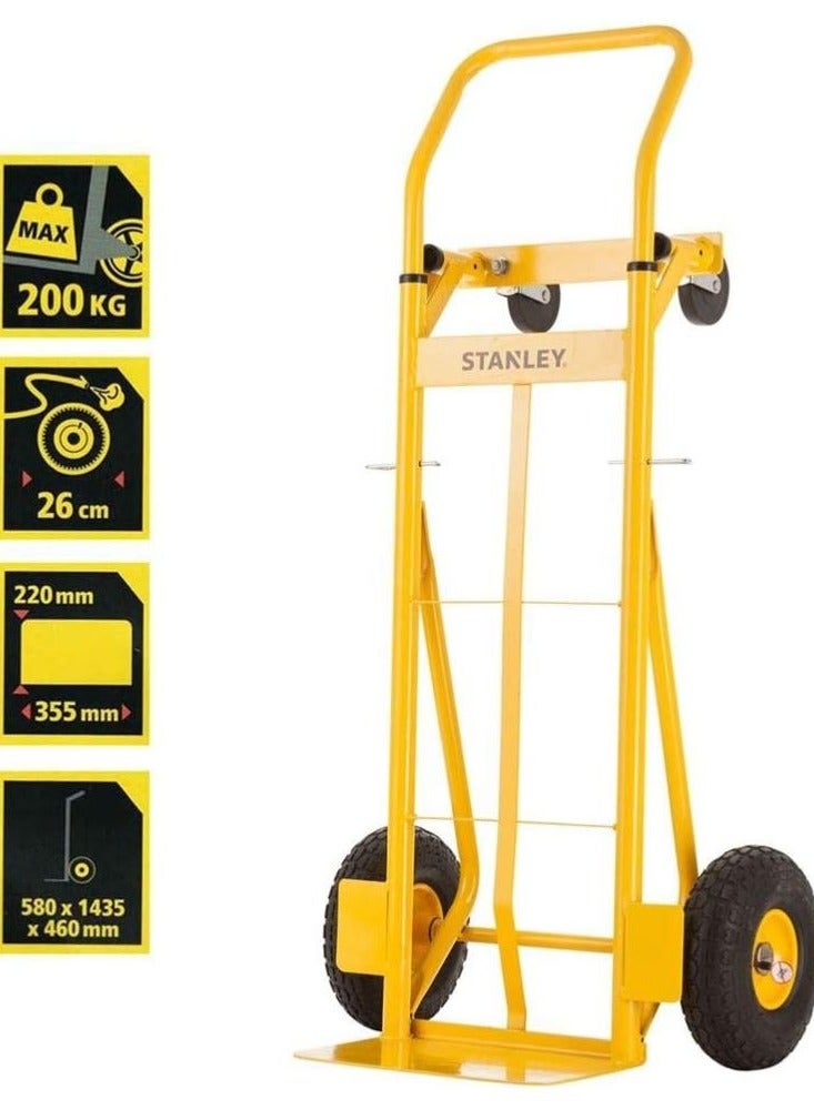 Stanley Stanley Steel Multi-Truck, Yellow, 150/200 kg SXWTD-MT519  - Image 2
