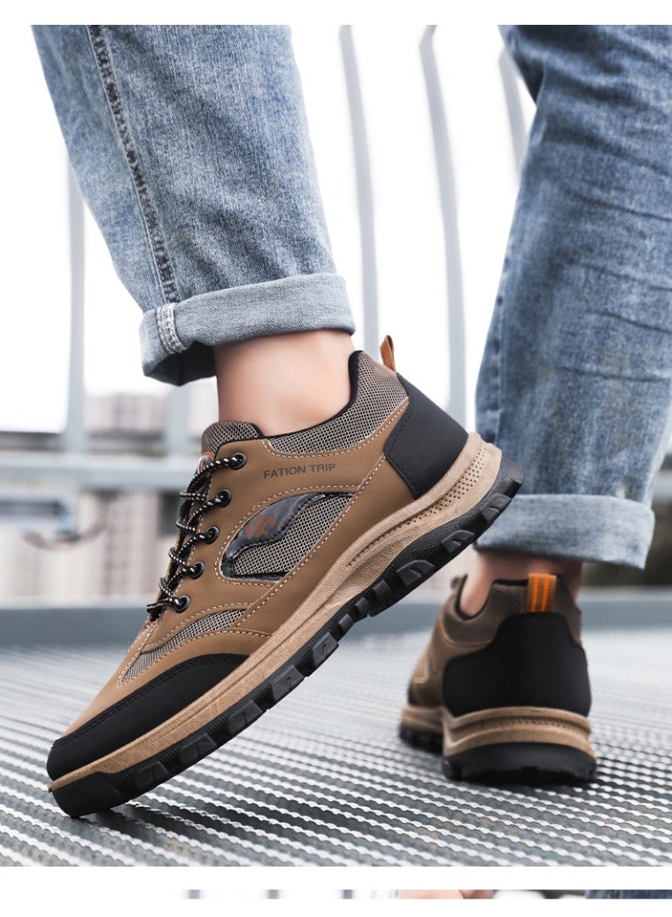 NIBEMINENT Autumn Men's Trendy Shoes Outdoor non slip Sneakers Fashion comfortable travel footwear Casual versatile male shoes - Image 5