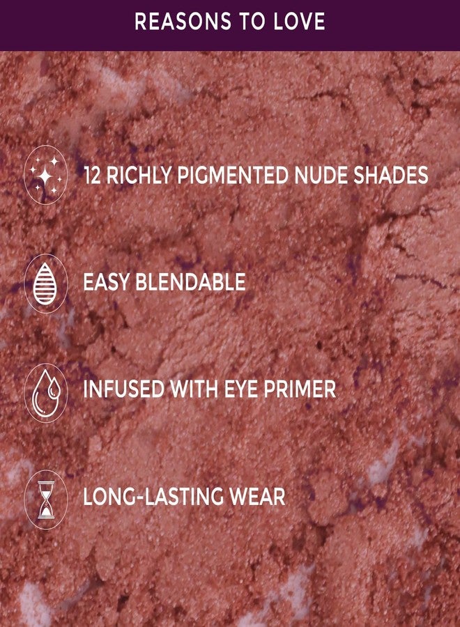 Lotus Makeup Lotus Make-Up Proedit Eye Primer Infused EyeShadow Palette Dream & Dusk| Highly Pigmented| Blendable| 12 Shades|16.8g - Image 2