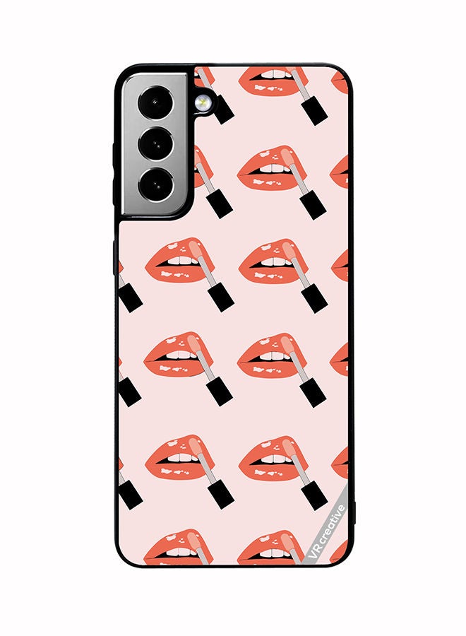 VR CREATIVE Protective Case Cover For Samsung Galaxy S21 FE 5G Mix Pattern Design Multicolour - Image 1