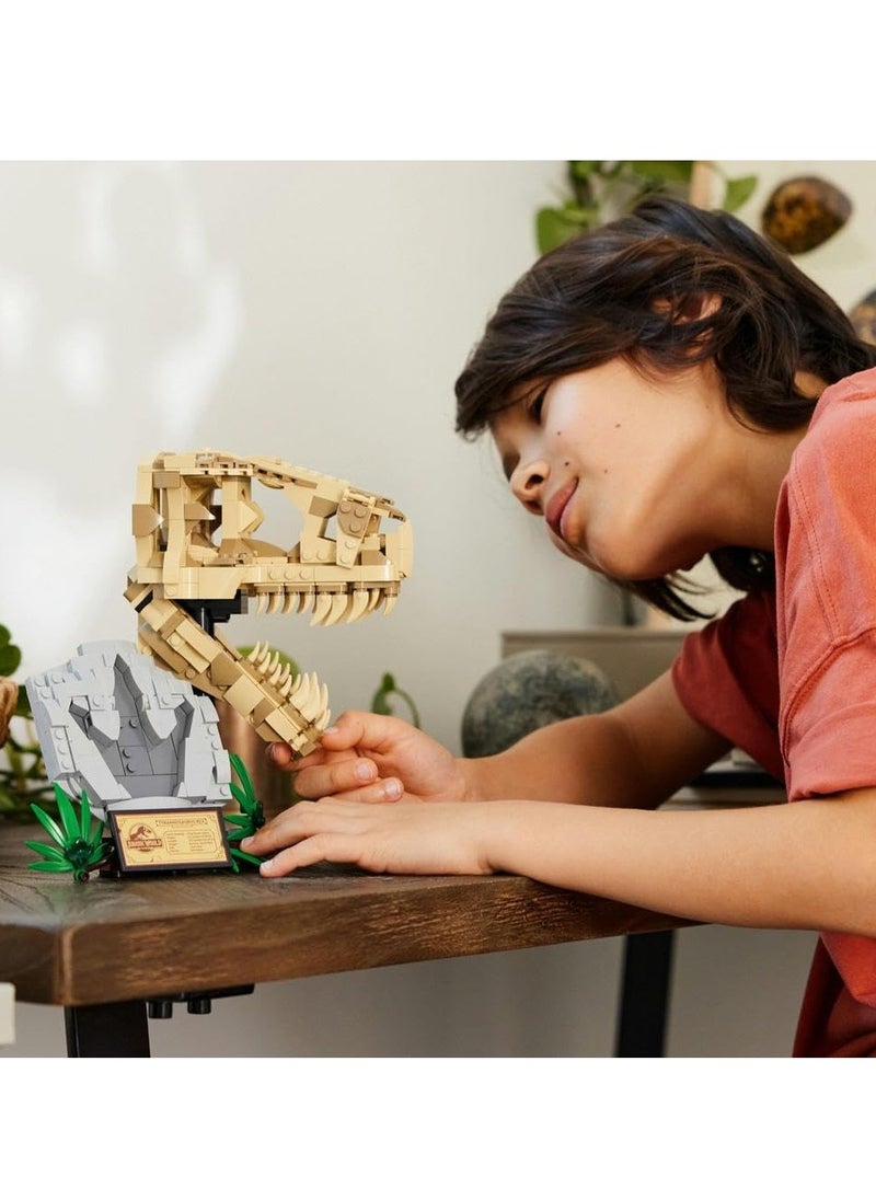 LEGO - LEGO Dinosaur Fossils T.Rex Skull 76964 Building Blocks Toy Set (577 Pieces) - Image 1