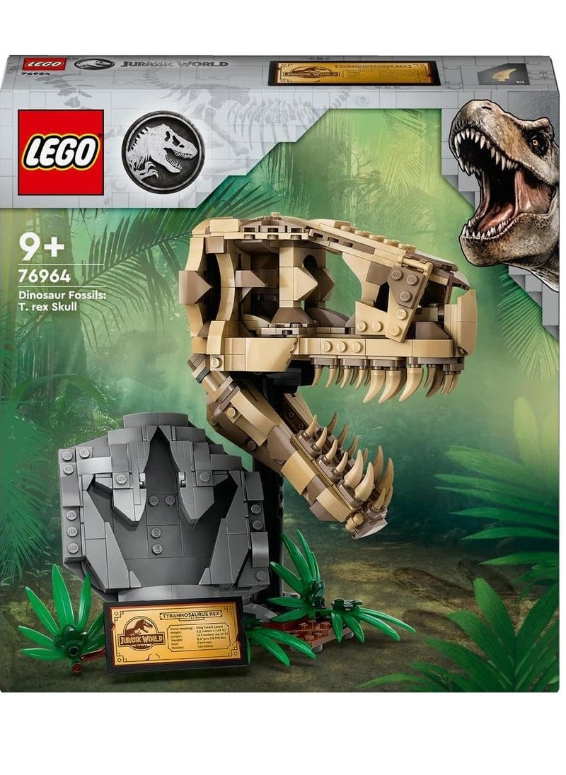 LEGO - LEGO Dinosaur Fossils T.Rex Skull 76964 Building Blocks Toy Set (577 Pieces) - Image 1