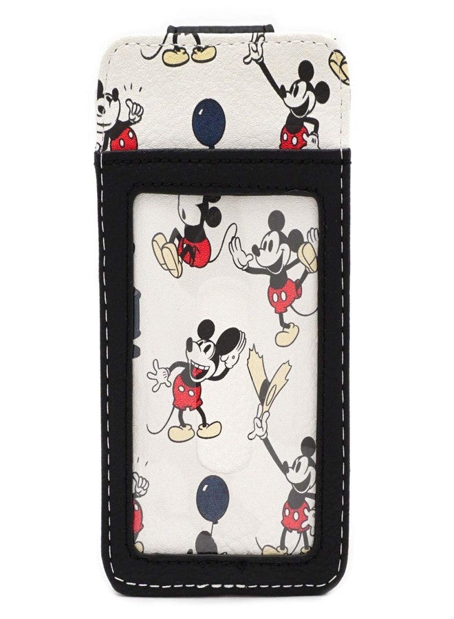 Loungefly Disney Mickey Mouse Balloon All Over Print Card Holder Wallet - Image 3