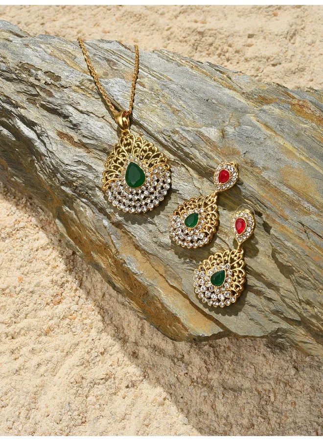 SOHI Evening Artificial Jewellery Set
