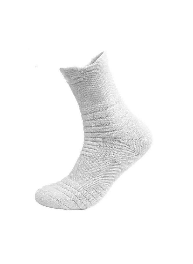 Loquat Anti Slip Mid Calf Sport Socks 