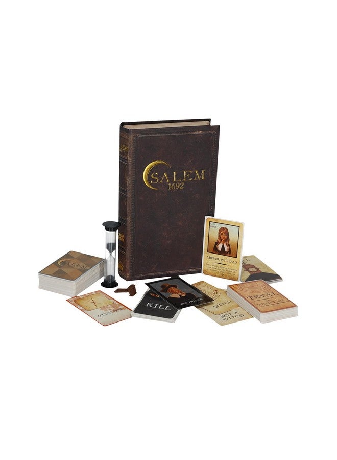 Facade Games Facade Dark Cites Series Board Game of Strategy, Deceit, and Luck - Card Game for Teens Adults and Family - Salem 1692 - Image 1