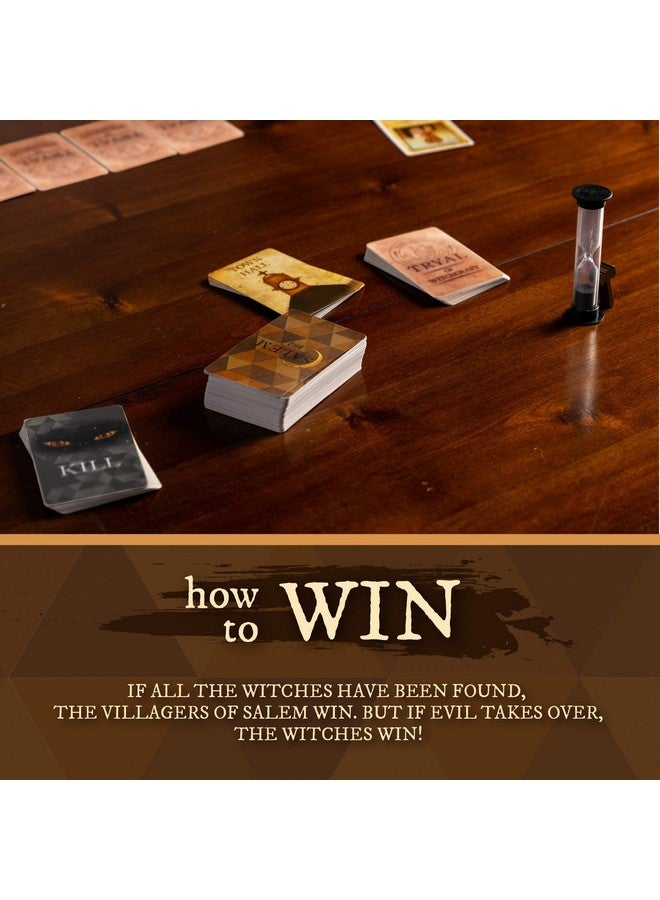 Facade Games Facade Dark Cites Series Board Game of Strategy, Deceit, and Luck - Card Game for Teens Adults and Family - Salem 1692 - Image 4