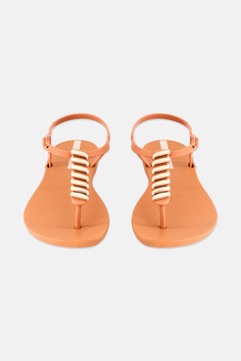 Ipanema Women Snap Fashion Sandals, Light Brown - Image 4