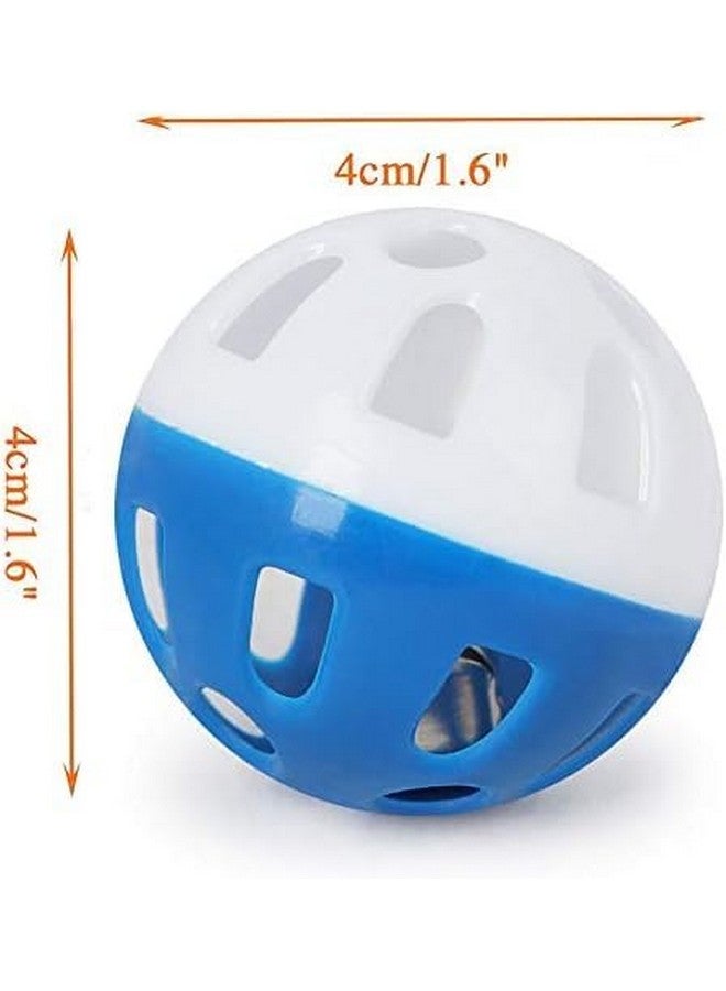 كرة قطط مع جرس لعبة ترفيهية للقطط، كرة قطط مع جرس، لعبة قطط مع جرس لتسلية القطط (عبوة من 12 قطعة) - Image 5