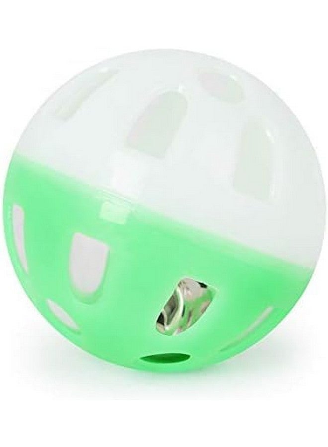 كرة قطط مع جرس لعبة ترفيهية للقطط، كرة قطط مع جرس، لعبة قطط مع جرس لتسلية القطط (عبوة من 12 قطعة) - Image 2