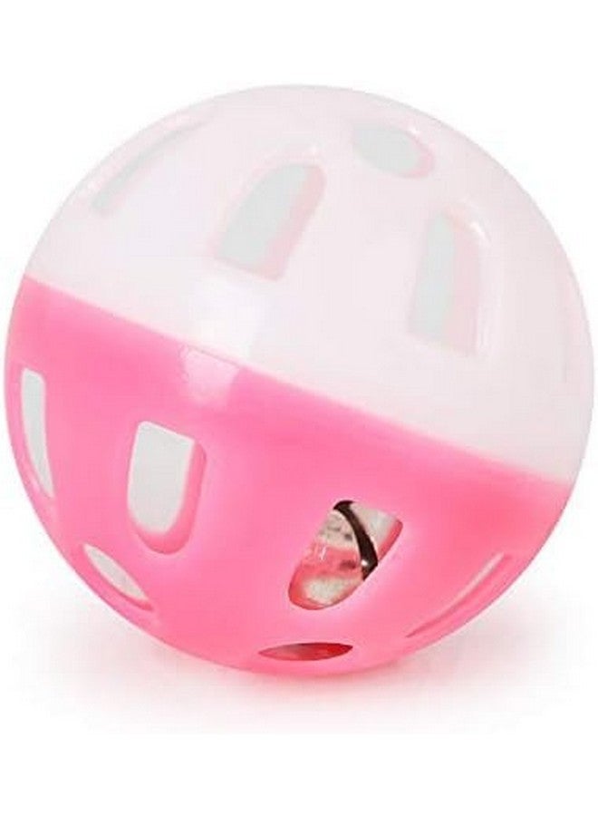 كرة قطط مع جرس لعبة ترفيهية للقطط، كرة قطط مع جرس، لعبة قطط مع جرس لتسلية القطط (عبوة من 12 قطعة) - Image 4