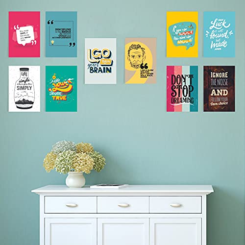 PAPER PLANE DESIGN Quote and Motivational Poster Set of 10 (Size 45 x 30 cm) (Poster - A) - Image 5